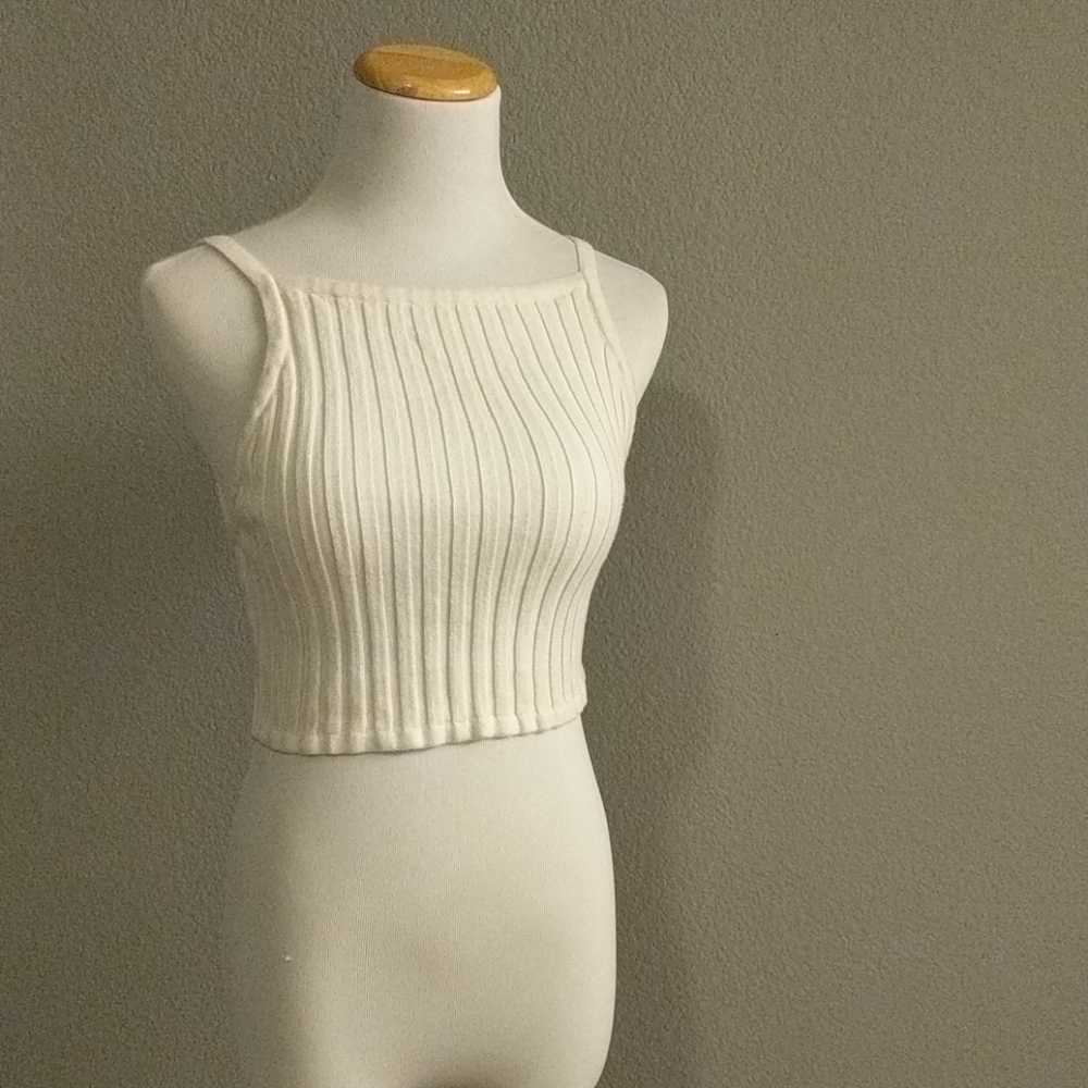 Forever 21 Knitted Cropped Top